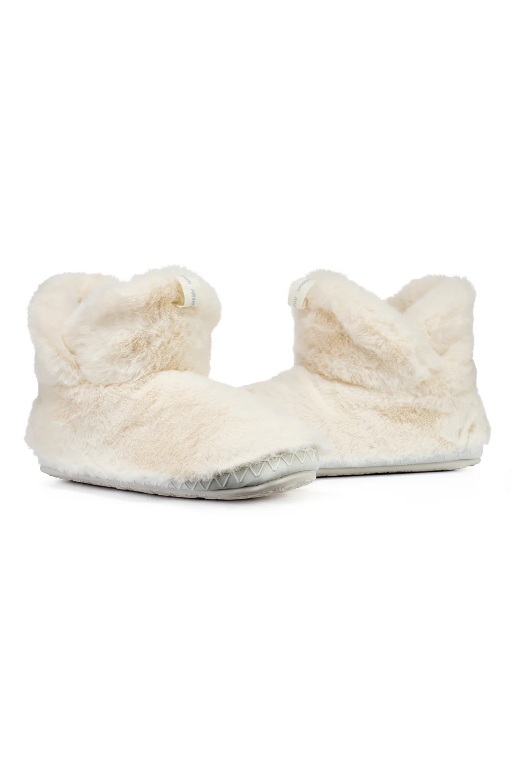 Harriet Faux Fur Slipper Boot - Cream | Bedroom Athletics