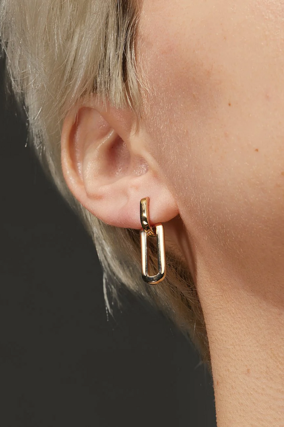 Teeni Detachable Link Earring - Gold | Jenny Bird