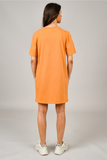 Dara T-Shirt Dress - Tangerine | RD Style - Clearance