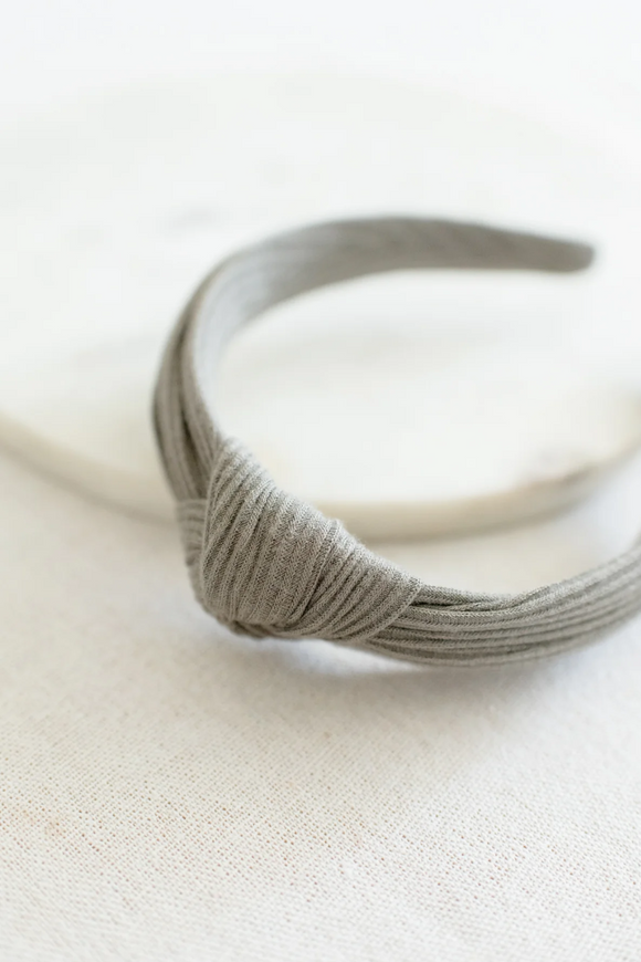 Sage Rib Knit Headband | Barbays