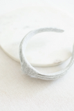 Soft Grey Rib Knit Headband | Barbays