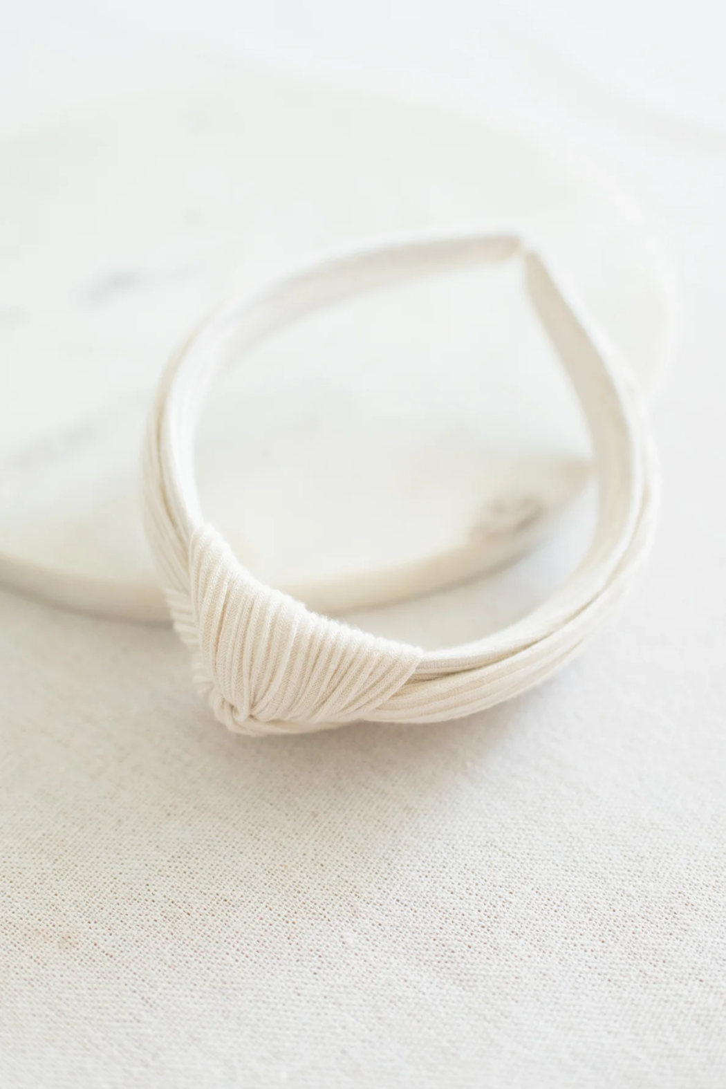 Vanilla Rib Knit Headband | Barbays