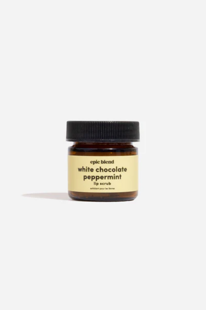 White Chocolate Peppermint Lip Scrub | Epic Blend