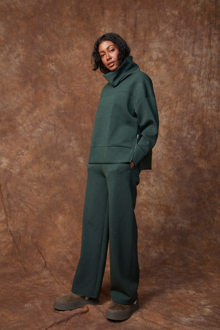 Victoria Soft Knit Pant - Pine | RD STYLE