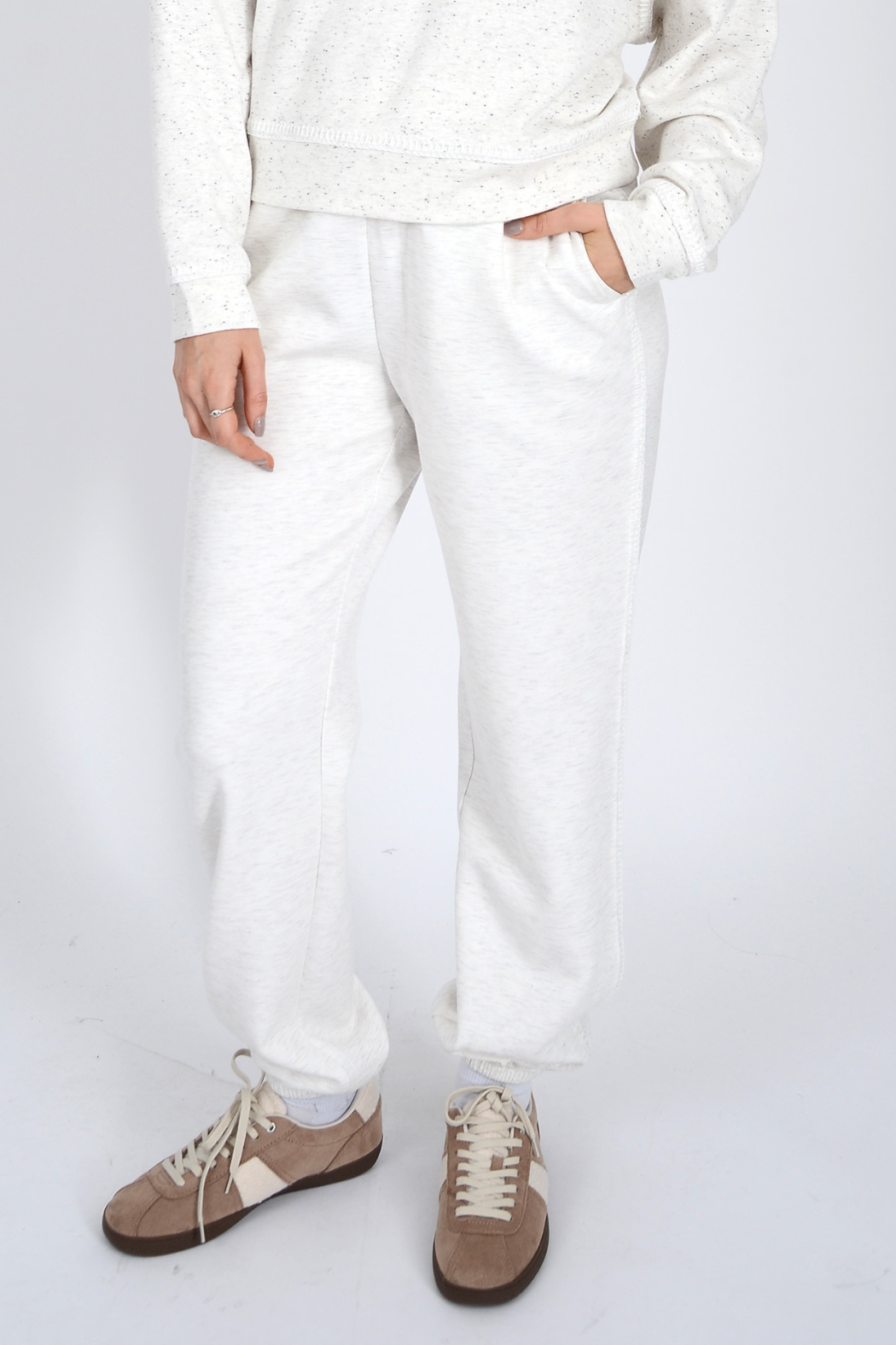 Josie Soft Knit Pant - Ivory | RD STYLE