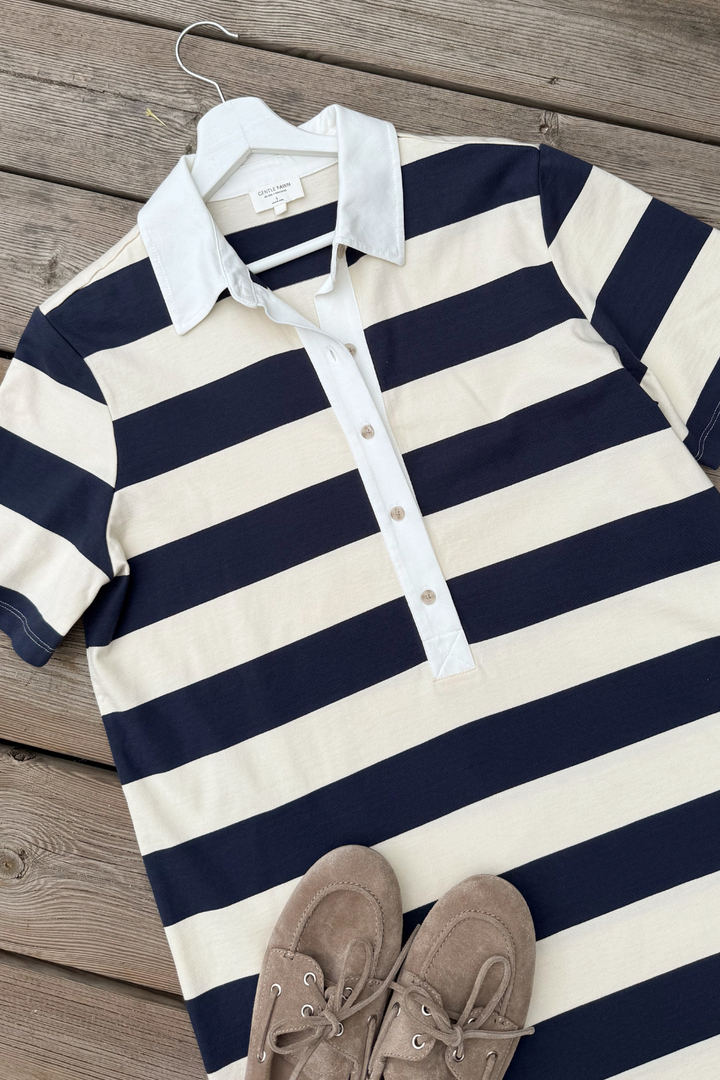 Colby Rugby Stripe Dress | Gentle Fawn