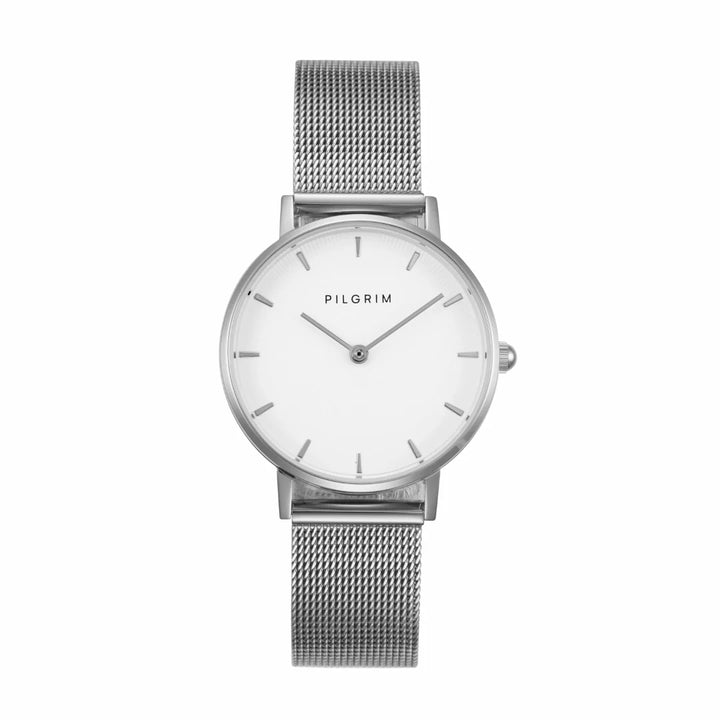Traveller Steel Watch - Silver | Pilgrim