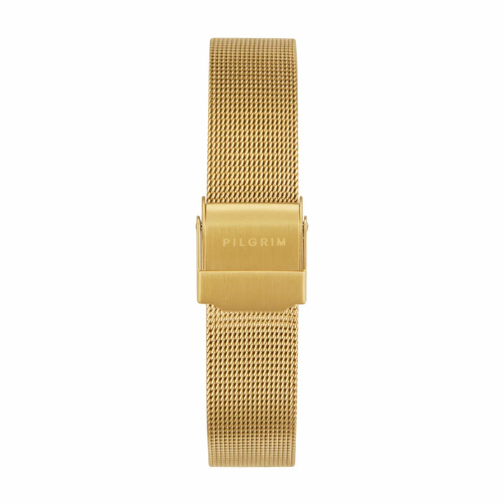 Traveller Steel Watch - Gold | Pilgrim