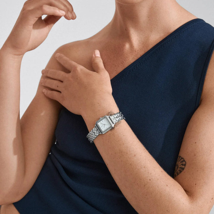 Voyager Brace Watch - Silver | Pilgrim