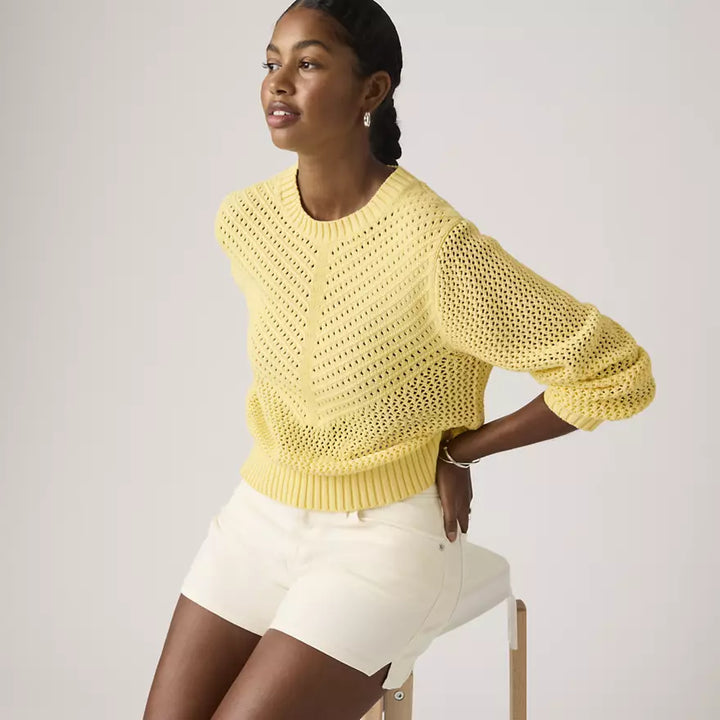 Gaelle Crochet Knit Top | Levi's