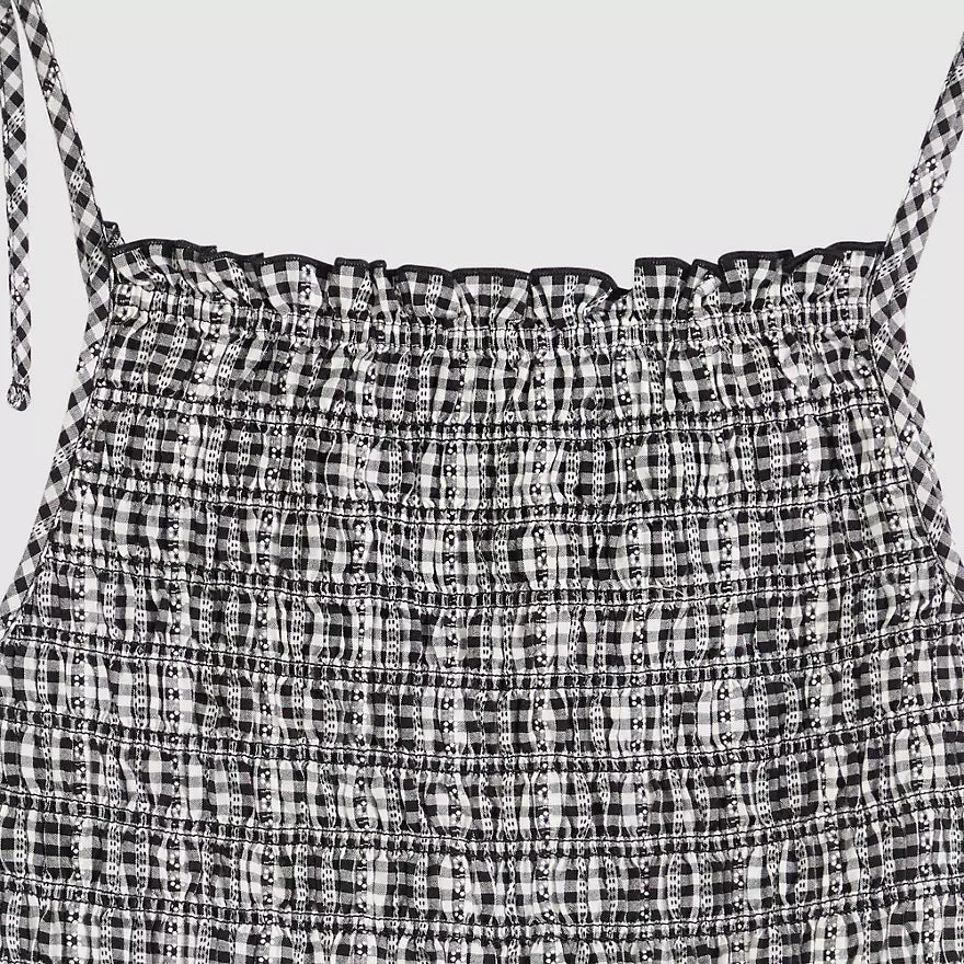 Monaco Smocked Gingham Blouse | Levi's