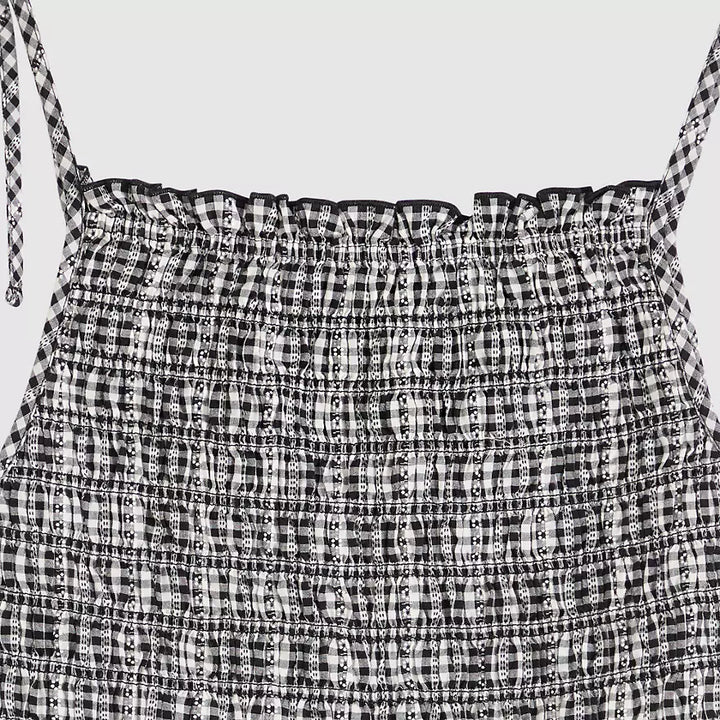 Monaco Smocked Gingham Blouse | Levi's