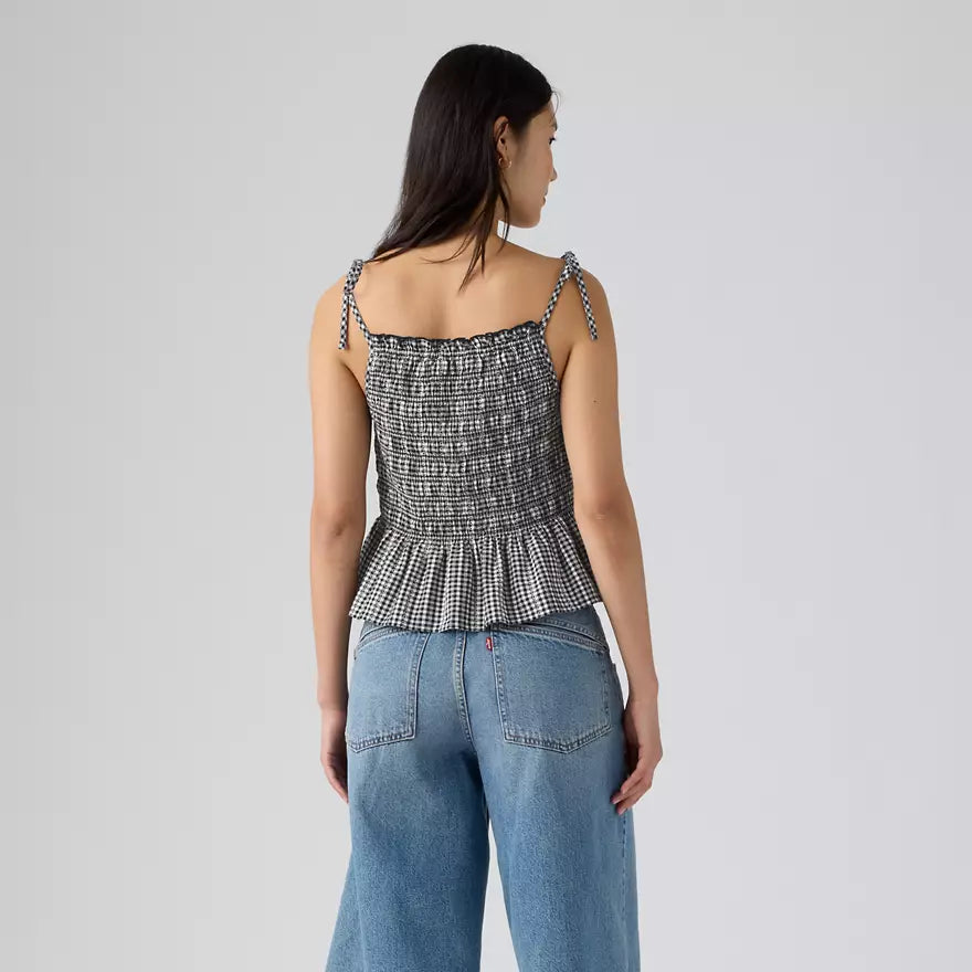 Monaco Smocked Gingham Blouse | Levi's