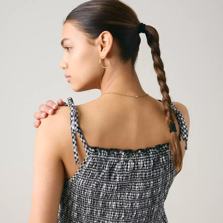 Monaco Smocked Gingham Blouse | Levi's