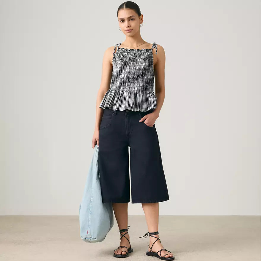 Monaco Smocked Gingham Blouse | Levi's