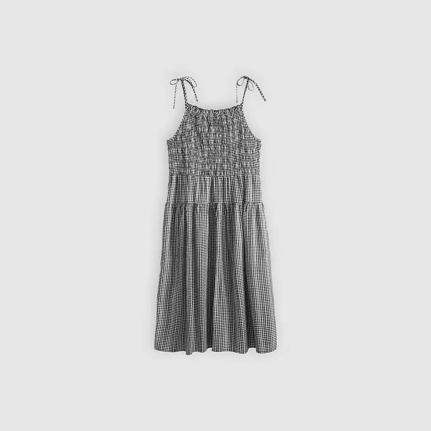 Black Gingham Check Monaco Midi Sundress | Levi's