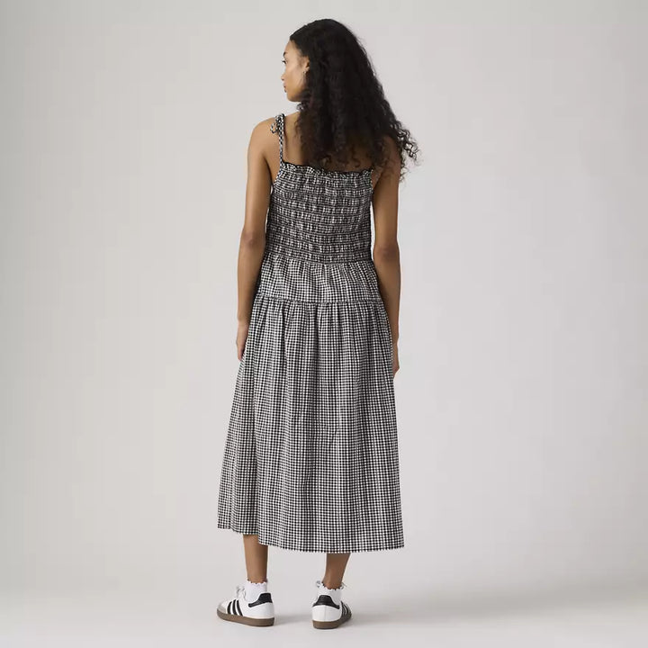 Black Gingham Check Monaco Midi Sundress | Levi's