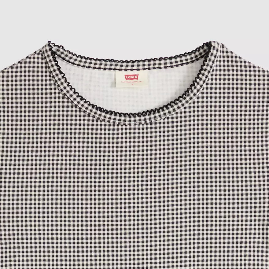 Dry Goods Black Gingham Check Tee | Levi's