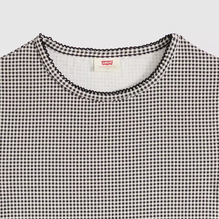 Dry Goods Black Gingham Check Tee | Levi's