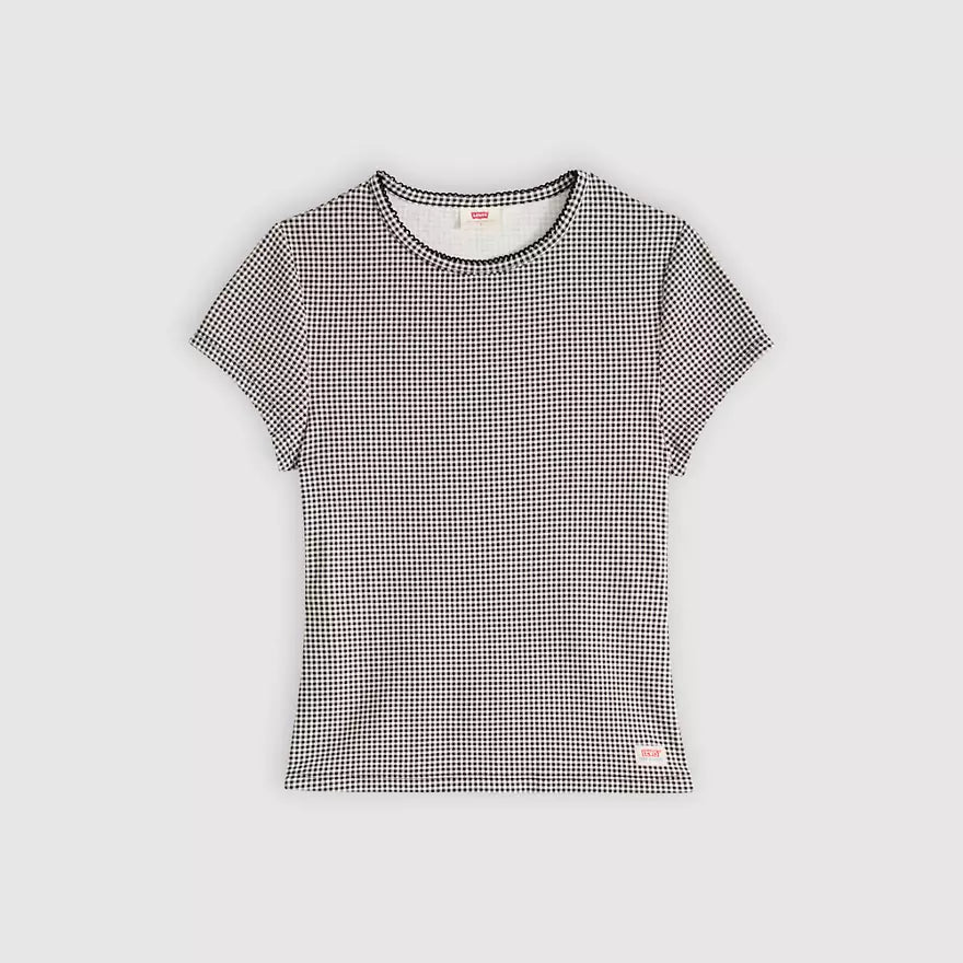 Dry Goods Black Gingham Check Tee | Levi's