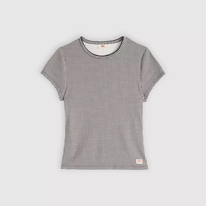 Dry Goods Black Gingham Check Tee | Levi's