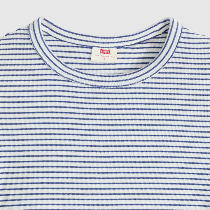 Blue Stripe Hayes Cropped Tee | Levi's