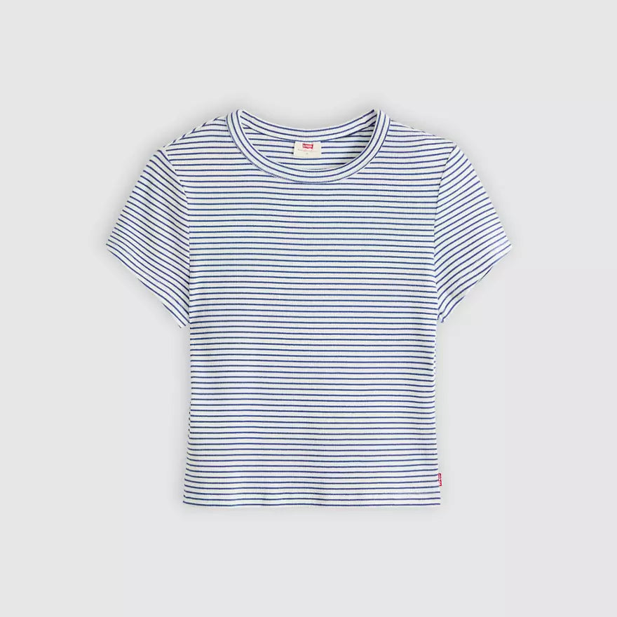 Blue Stripe Hayes Cropped Tee | Levi's