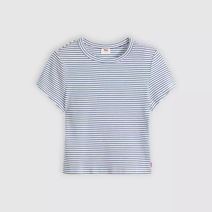Blue Stripe Hayes Cropped Tee | Levi's