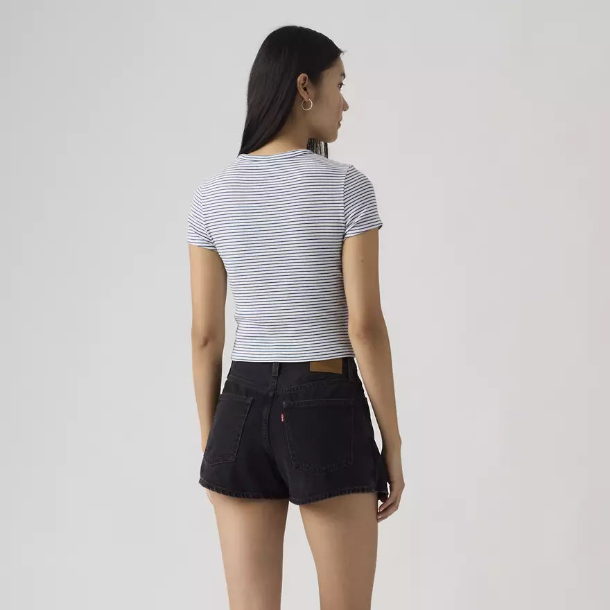 Blue Stripe Hayes Cropped Tee | Levi's