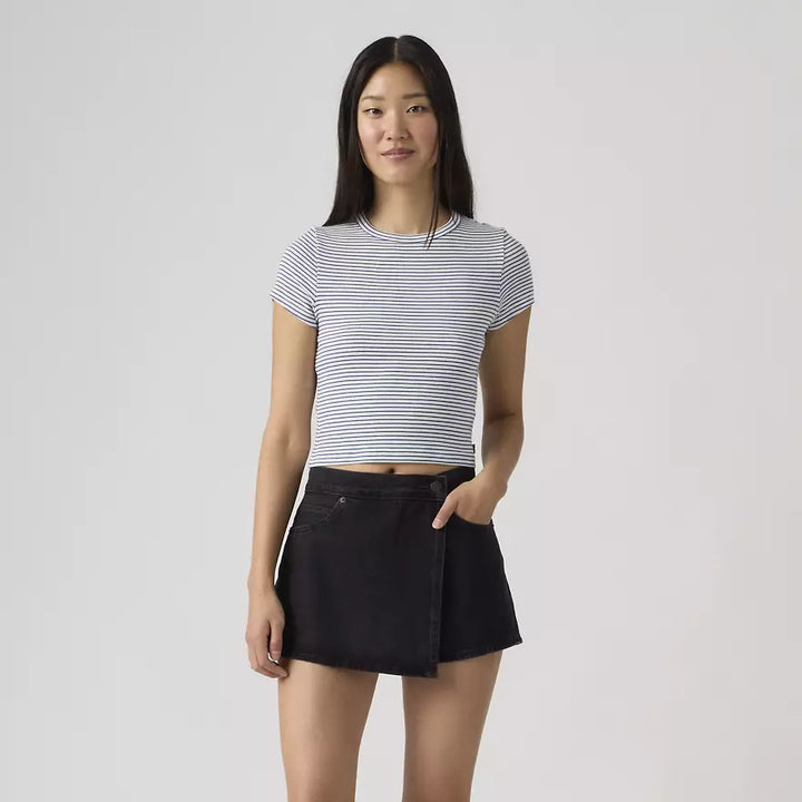 Blue Stripe Hayes Cropped Tee | Levi's