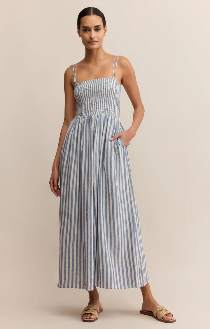 Nadine Striped Midi Dress | Z Supply - Clearance