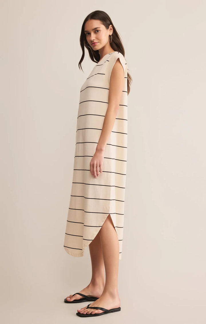 Calabasas Striped Midi Dress | Z Supply - Clearance