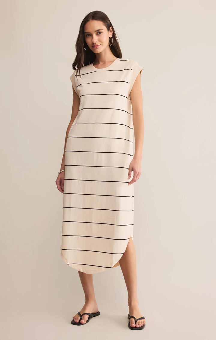 Calabasas Striped Midi Dress | Z Supply - Clearance