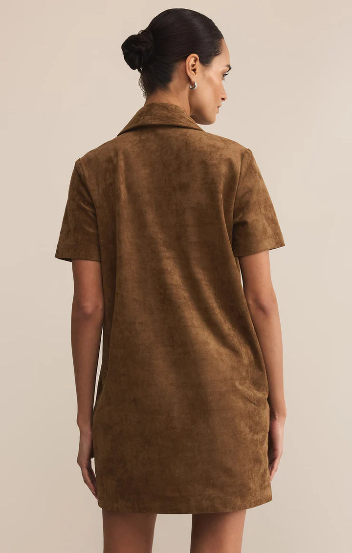 Kellie Faux Suede Mini Dress | Z Supply - Clearance