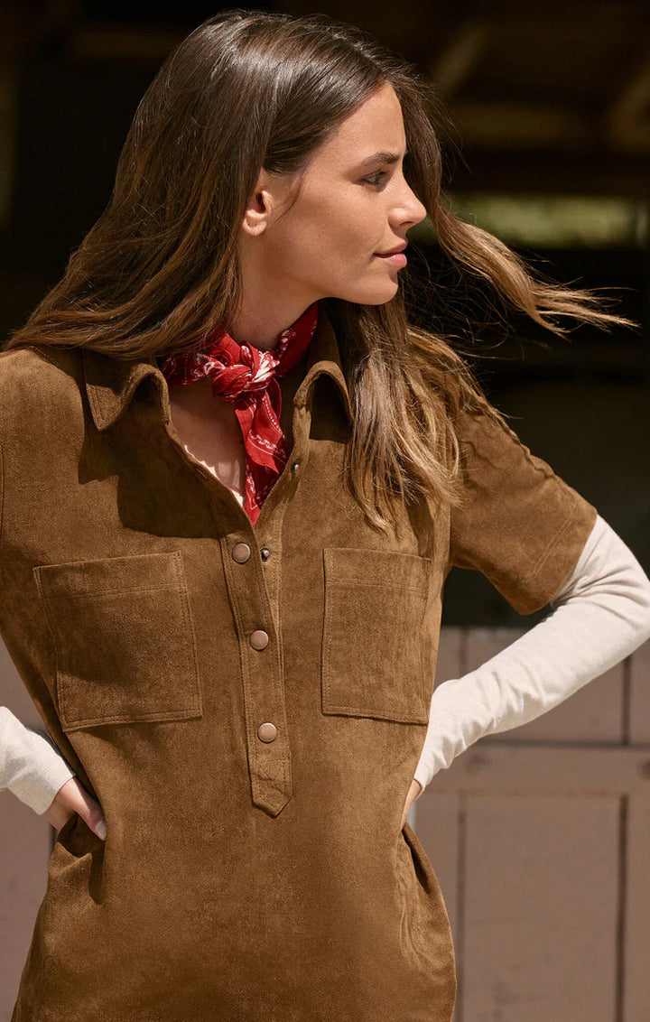 Kellie Faux Suede Mini Dress | Z Supply - Clearance