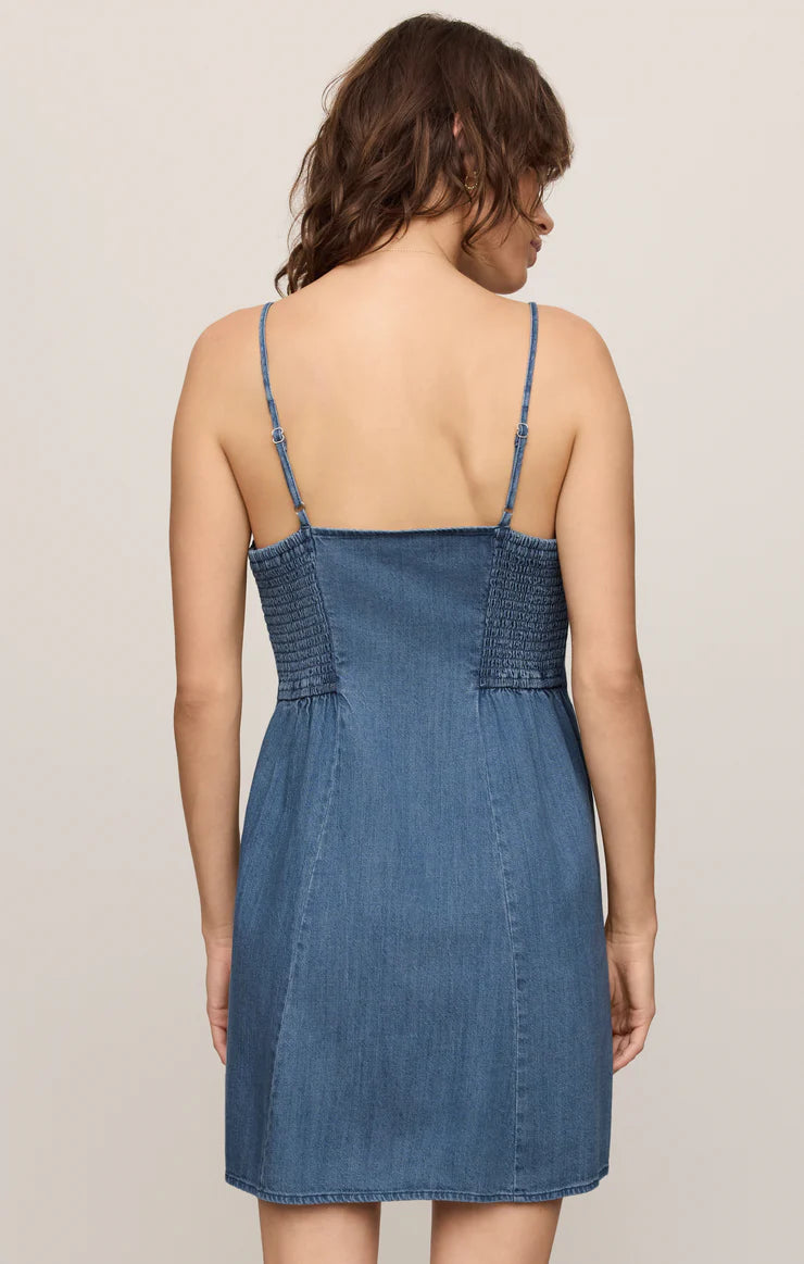 Angel Eyes Denim Mini Dress | Z Supply