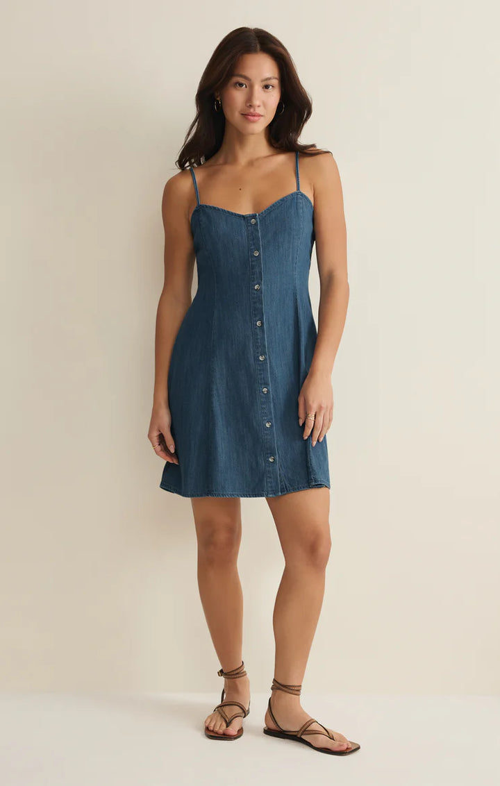 Angel Eyes Denim Mini Dress | Z Supply