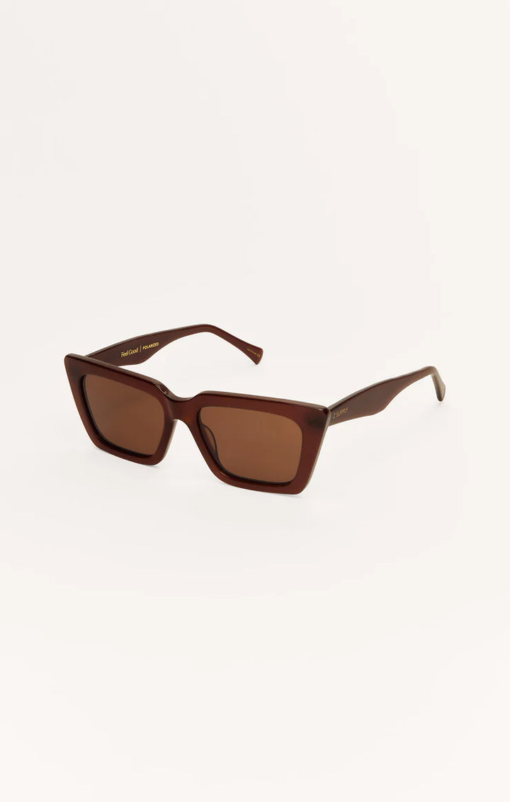 Feel Good Polarized Sunglasses - Chestnut | Z Supply