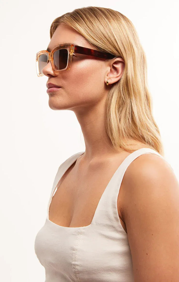 Early Riser Polarized Sunglasses - Champagne Tortoise | Z Supply