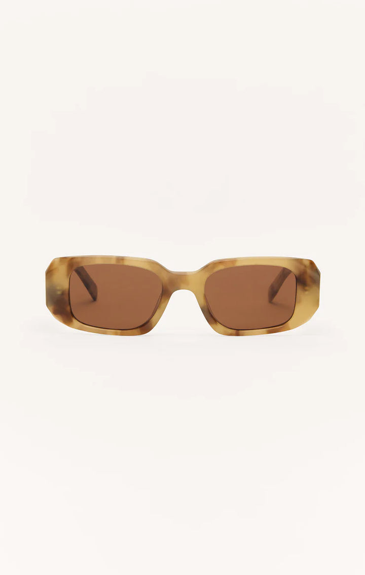 Off Duty Polarized Sunglasses - Blonde Tortoise | Z Supply