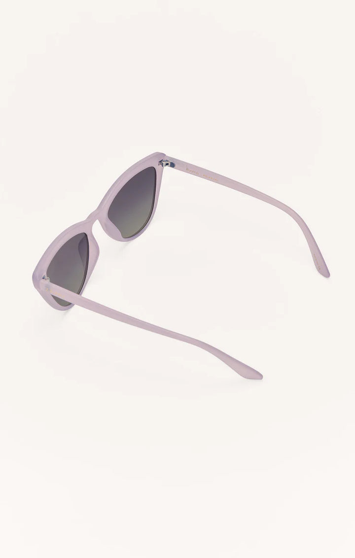 Rooftop Polarized Sunglasses - Frosted Violet | Z Supply