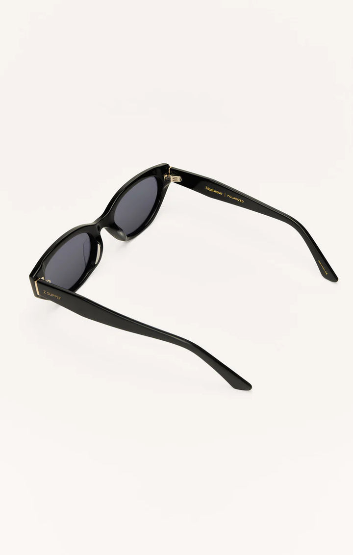 Heatwave Polarized Sunglasses - Gloss Black | Z Supply