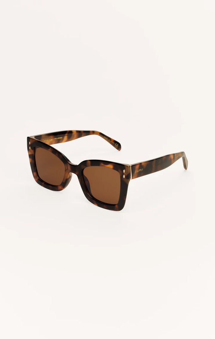 Confidential Polarized Sunglasses - Brown Tortoise | Z Supply