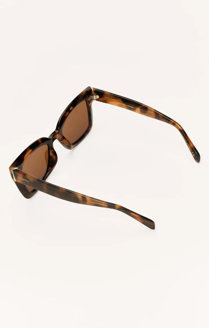 Confidential Polarized Sunglasses - Brown Tortoise | Z Supply