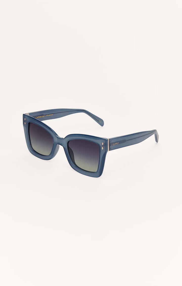 Confidential Polarized Sunglasses - Dark Indigo | Z Supply