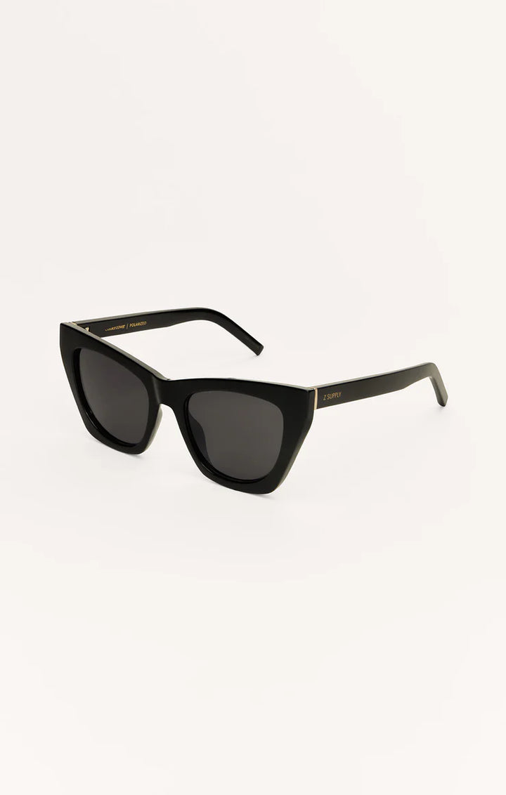 Undercover Polarized Sunglasses - Gloss Black | Z Supply