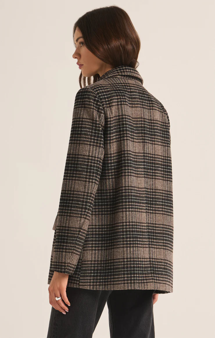 Kingston Relaxed Plaid Blazer | Z Supply