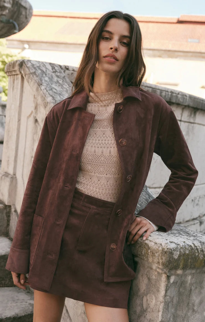 Decker Suede Chore Coat | Z Supply
