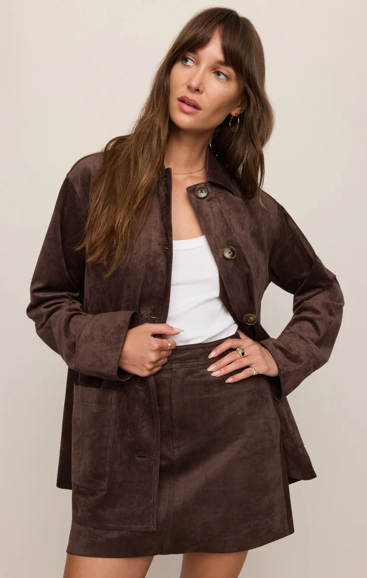 Decker Suede Chore Coat | Z Supply