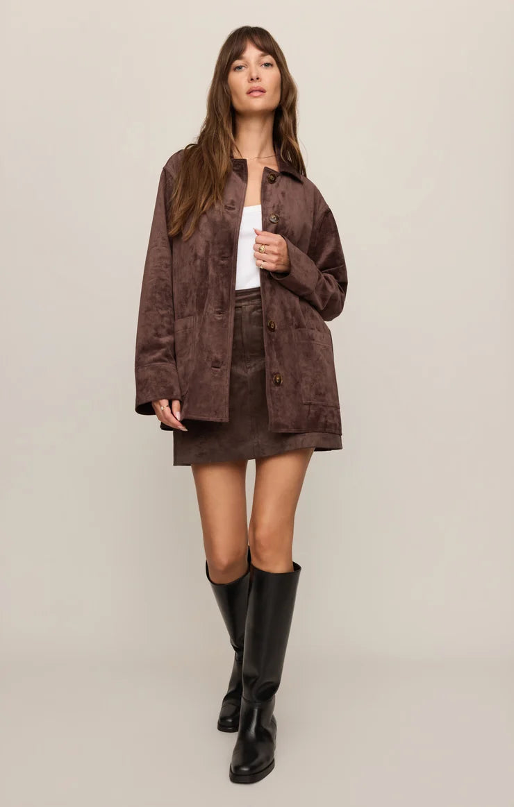 Decker Suede Chore Coat | Z Supply